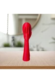 İB GLOBAL Kalpli Modern Vazo 20 cm  | Sevgililer Gününe Özel Dekoratif Vazo - 3