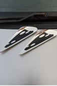 İB GLOBAL Oto Silecek Rüzgarlığı Krom-Siyah 2'li Set thumbnail 3