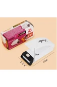 İB GLOBAL Mini Poşet Kapatıcı Taşınabilir Pilli Poşet Ağzı Kapatma Aparatı - 5