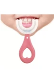 İB GLOBAL Bebek Ve Çocuk Diş Fırçası Pembe Renk - 1