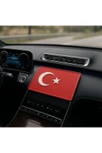 İB GLOBAL TÜRK BAYRAKLI Kaymaz Torpido Pedi - BAYRAKLI Kaydırmaz Ped - TÜRK BAYARAKLI Ped - 1
