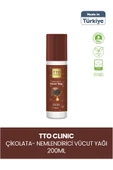 Tto Clinic Vücut Yağı Çikolata 200 ml (ÇAY AĞACI YAĞI / TEA TREE OIL) - 1