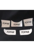 İB GLOBAL Tofaş 5 Parça Krom Tofaş Yazılı - 1