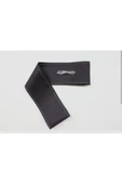 İB GLOBAL Siyah Direksiyon Kılıfı GRİ Dikişli 51x11 cm - 1