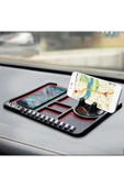 İB GLOBAL Araç Içi Torpido Kaydırmaz Ped Telefon Tutucu Numaratör Organizer Torpido Organizer - 1