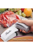 İB GLOBAL Plastik Naylon Poşet Ağzı Kapatıcı Pilli Yapıştırma Handy Sealer - 1