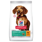 Hill's Hills Perfect Weight Adult Tavuklu Small Mini Adult Yetişkin Köpek Maması Kilo Koruma Maması 1,5kg - 2