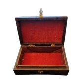 El Yapımı Pirinç Kakma Hint Işi Desenli Takı Kutusu - 1