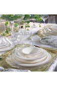 Schafer Tılsım Timeless Yemek Takımı 60 Parça-Gold - 8