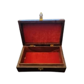 El Yapımı Pirinç Kakma Hint Işi Desenli Takı Kutusu - 1