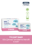Tto Soft Baby Bebek Göz Çevresi Temizleme Mendili 12'li - 1
