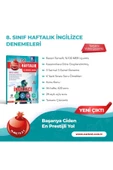 Nartest Yayınları Nartest 8. Sınıf Haftalık İngilizce Denemeleri (Prestij Serisi) - 2