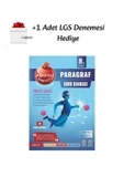 Nartest Yayınları Nartest 8.Sınıf LGS Prestij Paragraf Soru Bankası + 1 LGS Denemesi Hediye thumbnail 1