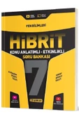 Evrensel İletişim Yayınları 7.Sınıf Hız Yayınları HİBRİT Fen Bilimleri Konu Anlatımlı Etkinlikli Soru Bankası / Güncel YENİ - 1