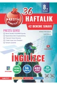 Nartest Yayınları Nartest 8. Sınıf Haftalık İngilizce Denemeleri (Prestij Serisi) - 1