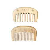 Doğal Pelesenk Ağacı Mini Saç Tarağı 9-10 cm - 1