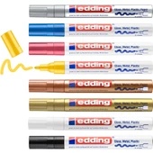 Edding 750 Gloss Paint Marker 8li Set Metalik Renkler - 2