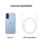 Apple iPhone 17 512 GB (Apple Türkiye Garantili) Mavi 512 GB - 9