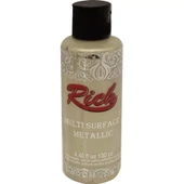 Rich Multi Surface Metalik Her Yüzey İçin Akrilik Boya 120ml 6516 Bal Köpüğü - 1