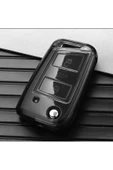 YıldızTuning Skoda Karoq Şeffaf-Füme Anahtar Kılıfı - 3
