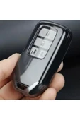 YıldızTuning HR-V Uyumlu Exclusive Anahtarsız Çalıştırma Şeffaf-Füme Anahtar Kılıfı thumbnail 2