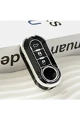 YıldızTuning Fiat Doblo Anahtar Kılıfı Siyah Silver 2010+ thumbnail 1