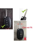 YıldızTuning Hyundai IX35 Sustalı Anahtar Kılıfı Siyah-Silver - 3