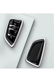 YıldızTuning Bmw 7 Serisi G11 Siyah-Silver Anahtar Kılıfı thumbnail 2
