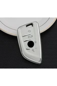 YıldızTuning Bmw G01 Parlak Beyaz Silver Anahtar Kılıfı thumbnail 2