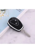 YıldızTuning Dacia Logan Anahtar Kılıfı 2 Buton Siyah Renk thumbnail 2