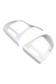 YıldızTuning Vw Tiguan 2011-2015 Direksiyon Tuş Çerçevesi Plastik Gümüş Gri - 2