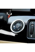 YıldızTuning Bmw X3 Serisi E83 Kristal Start Stop Tuşu Siyah 2003-2010 thumbnail 1