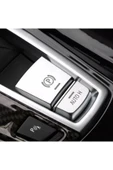 YıldızTuning Bmw F10 Start Stop + El Freni Tuş Kaplama Buton Yenileme Parçası - 2