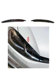 YıldızTuning Vw Golf 7 7.5 Far Kaşı Piano Black Renk 2013-2020 - 1