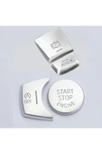 YıldızTuning Bmw F10 Start Stop + El Freni Tuş Kaplama Buton Yenileme Parçası - 1