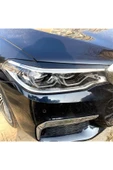 YıldızTuning Bmw G30 Far Üstü Piano Black Siyah Kaplama Kaşı - 3