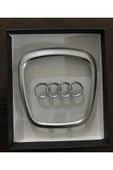 YıldızTuning Audi Q5 2009-2012 Direksiyon Logosu Çerçevesi Göbeği - 3