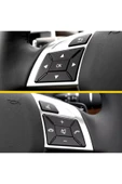 YıldızTuning Mercede  E Serisi W212 Direksiyon Tuş Kaplaması Siyah 2013-2016 thumbnail 4