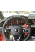 YıldızTuning Vw Caddy 2021-2025 Direksiyon F1 Kulakçık Paddle Shifter Kırmızı Renk - 1