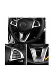 YıldızTuning Mercedes B W246 Direksiyon Tuş Çerçevesi Krom  2015-2018 - 4