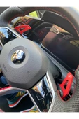 vagparts Golf Mk7 Kırmızı F1 Vites Kulakçıkları - Golf 7 F1 Direksiyon Kulakcık Pedal - 4