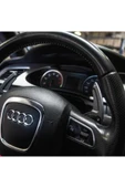 YıldızTuning Audi Q5 2013-2015 Siyah F1 Direksiyon Kulakçık - 7