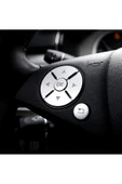 YıldızTuning Mercedes E Serisi Direksiyon Tuş Kaplaması Gümüş W212 2010-2012 thumbnail 4