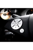 YıldızTuning Mercedes E Serisi Direksiyon Tuş Kaplaması Gümüş W212 2010-2012 thumbnail 2