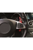 YıldızTuning Mercedes C Serisi W205 F1 Kulakçık Direksiyon Kırmızı Paddle Shifter thumbnail 5