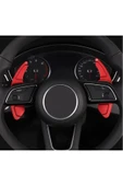 Universal Audi A3 F1 Vites Kulakçık Paddle Shift 2012-2016 Kırmızı - 1