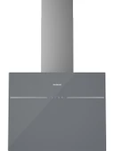 3364 Lınk Flat Gri Cam Duvar Tipi Davlumbaz 60 cm - 1