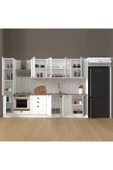 390 cm %100 MDF Greena White Mutfak Dolabı - 2