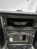Flame Stove FS-11YKAK Sirius Maxi Yan Kapaklı Fırınlı Döküm Soba thumbnail 2