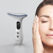 Polosmart PBS706 Şarjlı Dijital Ekranlı Yüz & Boyun Bakım Cihazı Beyaz - 3